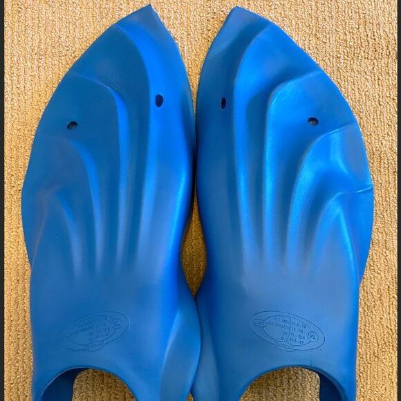 Aqua Sphere Alpha Fins – Blue Swim Training Fins (Size XL) - Picture 2 of 3